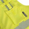 Oberon Hi-Vis FR/ARC-Rated 7.5 oz 88/12 Safety Vest, Snap Closure, Hi-Vis Yellow, M ZFA106-M